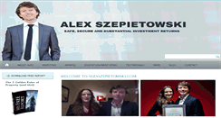 Desktop Screenshot of alexszepietowski.com